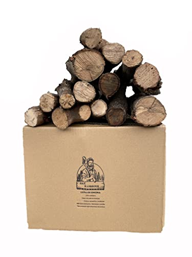 10 kg. de Leña Seca de Encina. Ideal para barbacoas o chimeneas. OAK BARBECUE (ME-01)