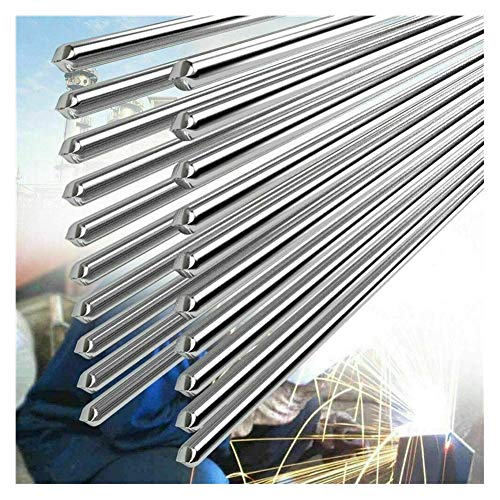 10 PCS 2.0MM 50CM Alambre de Soldadura de Aluminio de Baja Temperatura Convencional Durable Al Soldering Rod No Necesita Polvo de Soldadura