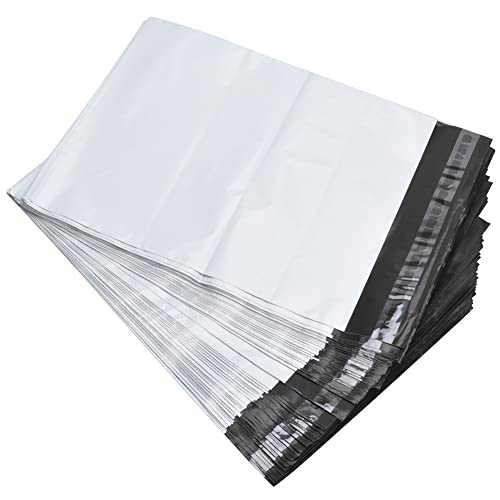 100 Bolsas plástico para envíos, Impermeable Opacas Sobres para Correo (229mm x 305mm / 9'' x 12'')