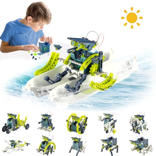 12en1 Stem Juguetes para Niños de 7 8 9 10 11 12 Años Robotics Solar Robot Regalo Navidad Cumpleaños Regalos para Niños de 7 8 9 10 11 12 Años Educativo Ciencia Construcción de Juguetes