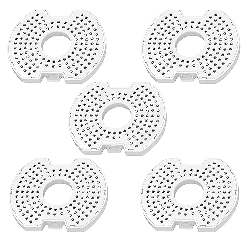 5 Piezas filtros para Cuencos de Agua para Perros, Sistema de Filtro para Bebedero Perro, con Carbón Activado, Apto para Bebederos de Agua para Perros de 2-3 litros.