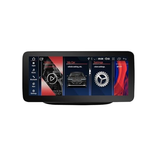 8 Nuclear Carplay for Mercedes-Benz Clase B 2012-2018 Pantalla Central Android Teléfono for Coche Navegación for Coche, Pantalla Táctil de 10,25 pulgadas con GPS/FM/WiFi. ( Color : NGT4.5 , Size : 8+6