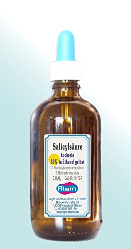 Ácido Salicílico 30% botella de pipeta, 100 ml