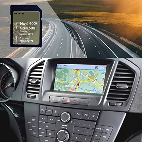 Actualización de mapas para: OPEL/VAUXHALL NAVI 600/900 2020 tarjeta SD UK & EUROPE, NAVEGACIÓN SATELITAL