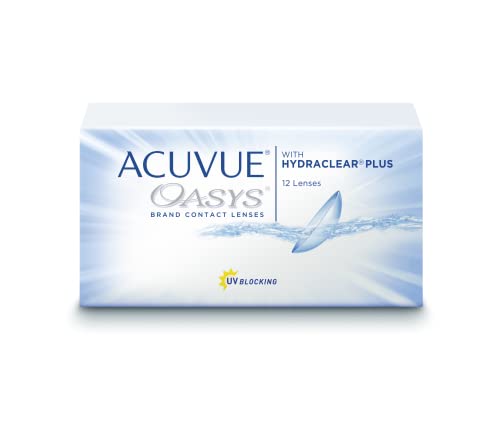 ACUVUE® OASYS with HYDRACLEAR® PLUS - Reemplazo Quincenal - protección UV - 6 lentes