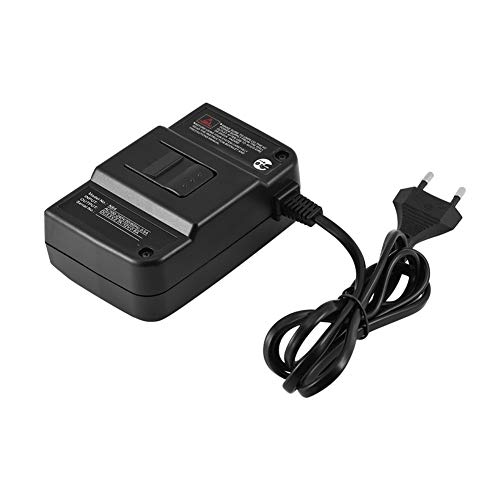 Adaptador de Corriente, DC 12V Fuente de alimentación de Repuesto Adaptador de CA para Nintendo 64 N64 Protección contra sobretensión/Corriente/Temperatura(（EU100-240V）)