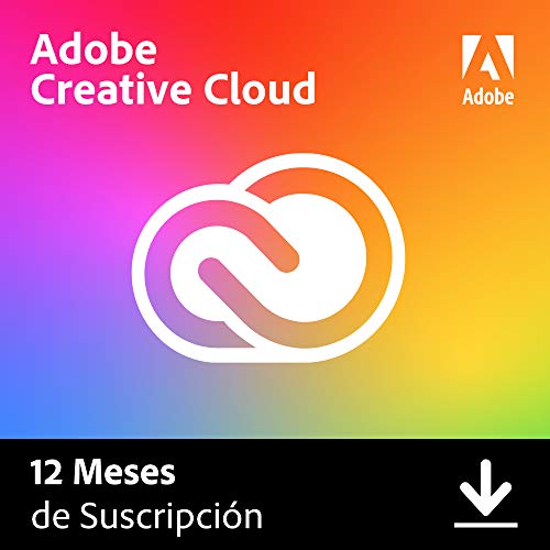 Adobe Creative Cloud | Standard | 1 Año | PC/Mac | Código de activación enviado por email