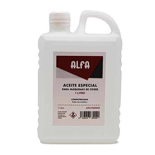 ALFA Aceite Especial MÁQUINAS DE Coser. 1 Litro