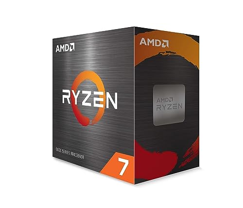 AMD Ryzen 7 5800X Procesador, 8C / 16T, 36 MB de caché, hasta 4.7 GHz Max Boost