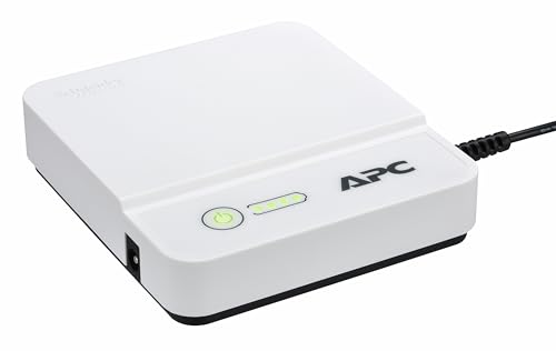 APC Back-UPS Connect CP12036LI - Mini UPS de Iones de Litio de 12 V CC 36 W, diseñado para routers, Controladores de hogar Inteligente, Dispositivos VoIP, Equipo de Red y más