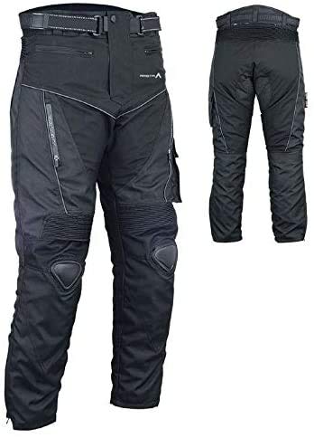 ARISTA Pantalon DE Moto PROTECH Negro Cordura Talla S