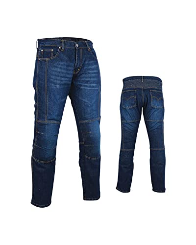 ARISTA Pantalon DE Moto Vaquero Kevlar Denim Talla 2XL