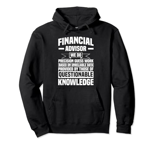 Asesor financiero Consultor financiero Administrador de dinero Planificador Sudadera con Capucha