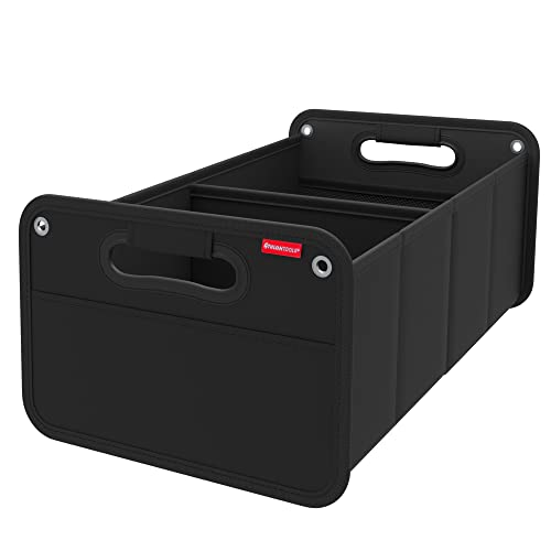 ATHLON TOOLS Bolsa organizadora para el maletero, caja plegable para el coche, reforzada y robusta, antideslizante