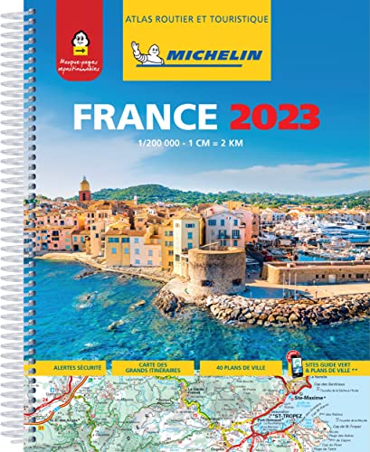 Atlas routier France 2023 Michelin (A4-Spirale)