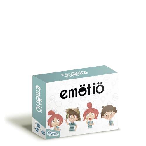 Atomo Games Emötiö Juego de Mesa Infantil | Juego de Cartas para Niños a Partir de 4 Años | Juego Potenciador de la Inteligencia Emocional