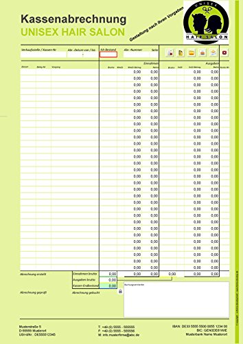 [Autocalculador] Software de libro de contabilidad | Informes de caja [formato PDF]