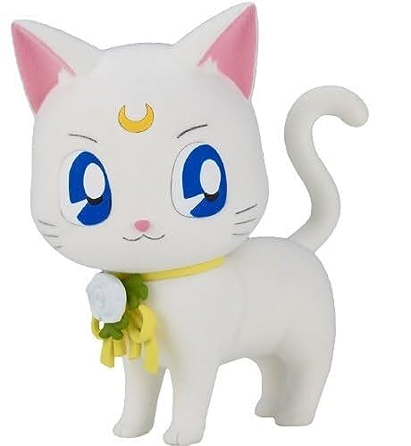 Banpresto BP19170 Figura Artemis Pretty Guardian Sailor Moon, Fluffy Puffy - Dress Up Style, 8 cm, Multicolor