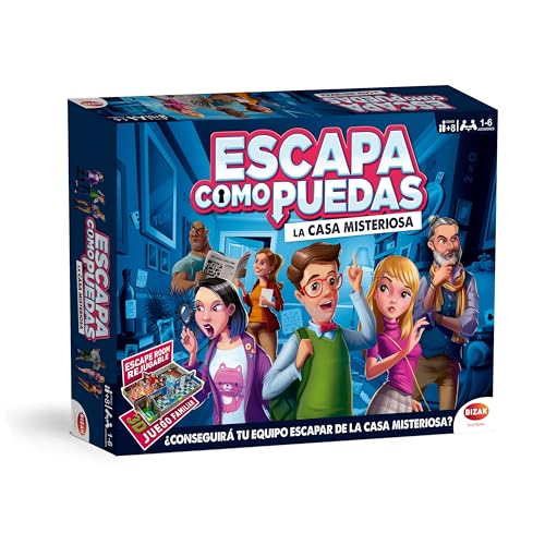 Bizak Juego Escapa como Puedas, Escape room familiar rejugable (64361145)