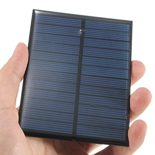 Bluelover 6V 1.1 W Monocristalino Panel Fotovoltaico Mini Panel Solar