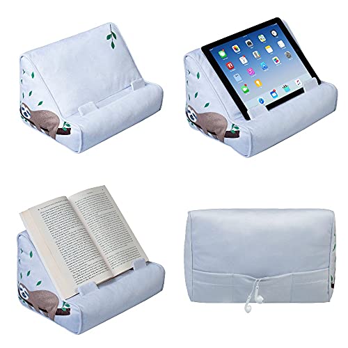 Book Couch Soporte para iPad | Soporte para Tableta | Soporte para Libros | Almohada de Lectura | Leer en la Cama en Casa | Soporte Cojín para Tableta | Regalo para Lectores