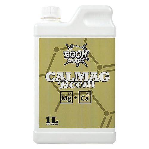 Boom Nutrients | Suplemento nutricional - Nitrógeno, Magnesio y Calcio para plantas| Calmag Boom (1 L)