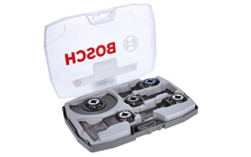 Bosch Professional Set de 5 unidades con hojas corte inmersión/hojas sierra segmentada carburo Starlock (para madera y metal, Best of Cutting, accesorio multicortador) Bosch Professional Set de 5 unidades con hojas corte inmersión/hojas sierra segmentada carburo Starlock (para madera y metal, Best of Cutting, accesorio multicortador)