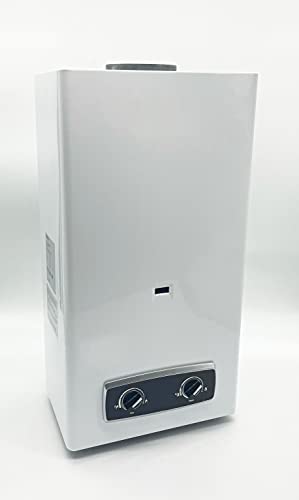 Calentador de agua a Gas 11 Litros | Calentador Atmosférico | Encendido Automático | Bajo NOx (Gas Natural)