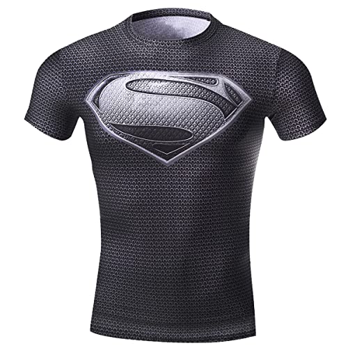 Camiseta de Fitness para Hombre, Manga Corta, diseño de símbolo de, Hombre, Color A, tamaño XXL