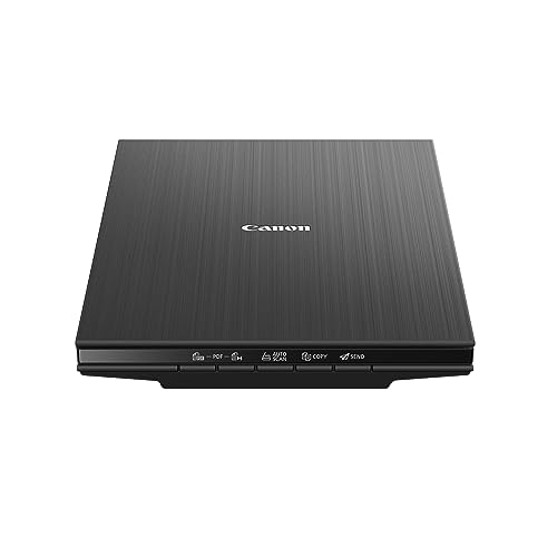 Canon CanoScan LiDE 400 Escáner Plano, A4, Documentos y Fotografías, Escaneo y Copia Automática, Alta Resolución 4800 x 4800ppp, Escaneo de Alta Velocidad, Negro