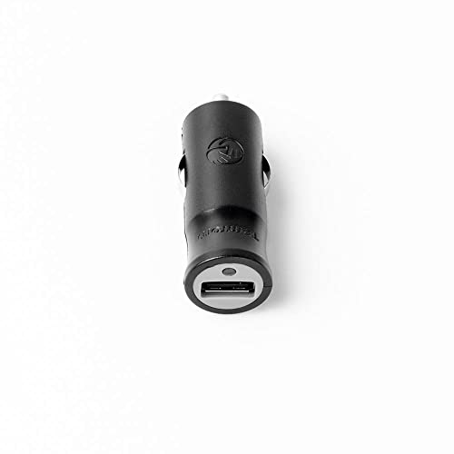 Cargador de coche compacto USB TomTom 12V / 24V para GPS  y dispositivos que se cargue con USB, como smartphones o tablets (ej: iPhone, iPad, Samsung, HTC, etc.)
