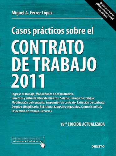 Casos prácticos sobre el contrato de trabajo 2011 (LABORAL)