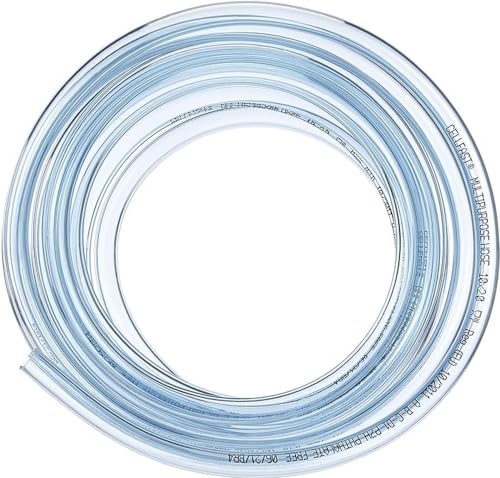 Cellfast Manguera de cloruro de polivinilo Multipurpose, PVC, sin ftalatos, certificado de calidad alimentaria, 10 x 2 mm, 5 m, 20-484, azul