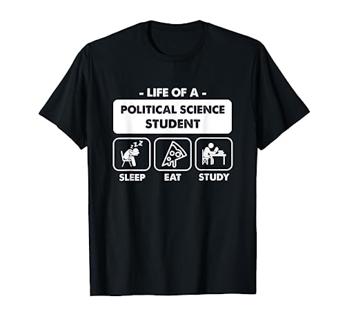 Ciencias Políticas Regalo Principal para Estudi Camiseta