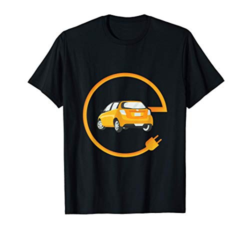 Coche eléctrico Automóvil Vehículo Deportes Híbrido Regalo Camiseta