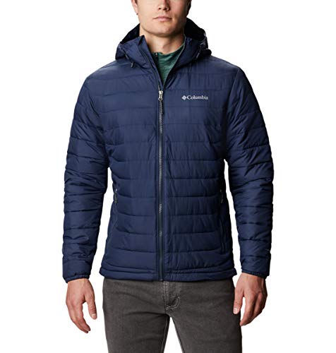 Columbia Powder Lite Hooded Jacket Chaqueta Acolchada Con Capucha para Hombres