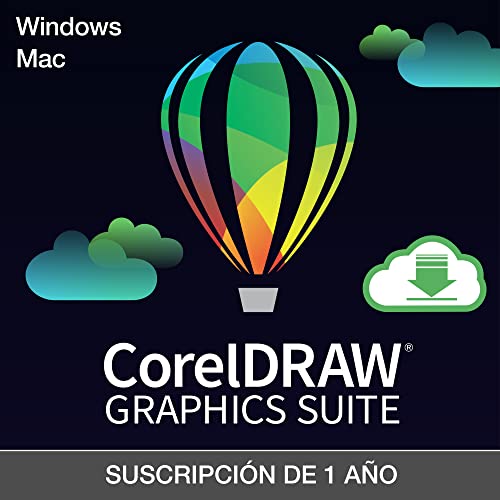 CorelDRAW Graphics Suite 2023 | 1 Dispositivo | 1 Usuario | 1 Año | Código de activación enviado por email
