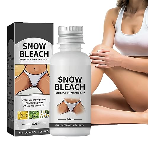 Crema Blanqueadora Para La Zona Íntima,Snow Bleach Cream,Crema Para Aclarar La Piel Para Las Zonas Íntimas,Crema Para Aclarar Las Axilas,Crema Correctora De Manchas Oscuras Para Las Zonas Sensibles