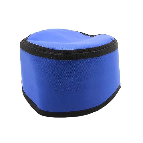 Delantal de Plomo Casquillos de la Ventaja de la radiografía de los niños, Sombrero Ajustable del Velcro 0.35mmPb/0.5mmPb (Color : Blue, Size : 0.35mmPb)