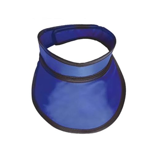 Delantal de Plomo Collar de Plomo Resistente a la radiación de Rayos X, protección Equivalente a 0,35 mmPb/0,5 mmPb, Adecuado para odontología y cirugía de Mascotas (Color : Blue, Size : 0.35mmPb)