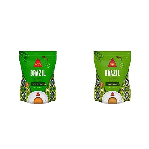 Delta Cafés Origen Brasil - Café Molido - Mezcla Aromática y Tropical - Dulce y Afrutado - 220 g (Paquete de 2)