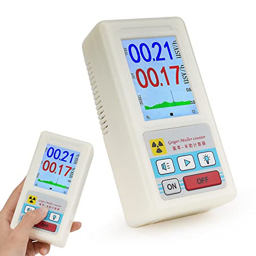 Detector de radiación nuclear contador Geiger,Detector de radiación nuclear de alta precisión,Detector de radiación nuclear,Probador de rayos X beta gamma con pantalla LCD