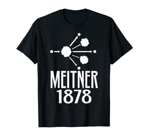 Diagrama de fisión nuclear física de la camisa de ciencia de Meitner Camiseta