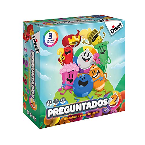 Diset - Preguntados 2, Juego de mesa familiar a partir de 8 años