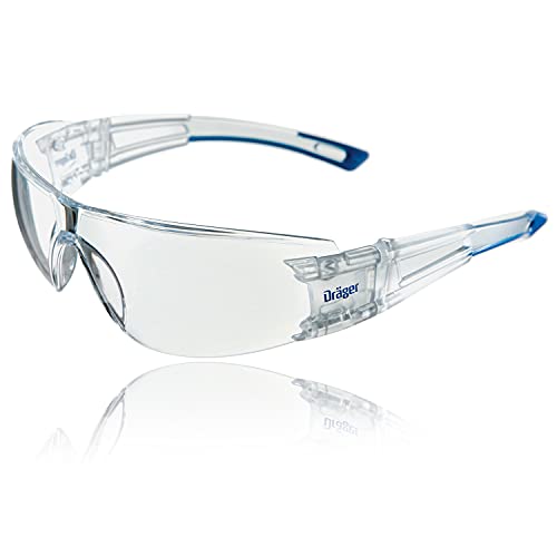 Dräger X-pect 8330 Gafas de Seguridad | Lentes de protección Rayos UV antivaho| Dieléctricas para ambientes de Alto Voltaje (1 gafa)