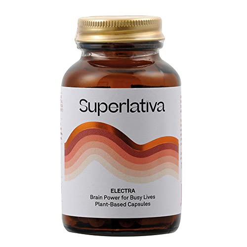 Electra | Suplemento Ashwagandha Sensoril® | Apoyo para el estrés, la ansiedad y la estabilidad del sueño | Alternativa Natural a la Melatonina | 60 cápsulas herbales, veganas |