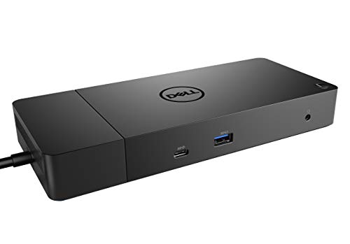 Estación de acoplamiento Dell WD19 180 W (suministro de energía de 130 W) USB-C, HDMI, DisplayPort doble, negro (Reacondicionado)