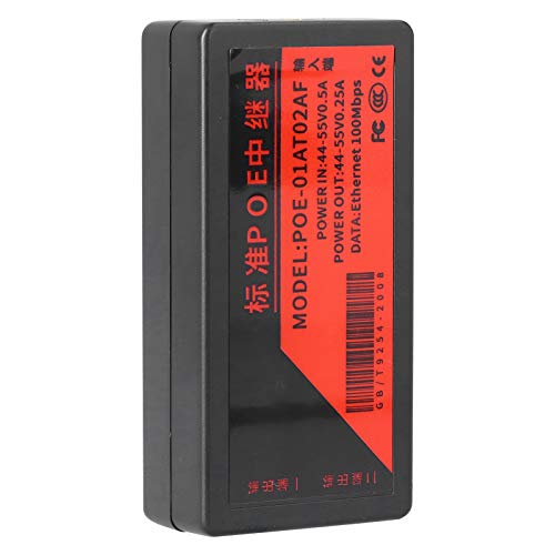 Extensor de Red estándar PoE Repeater Support Plug and Play 8.8x4.2x2cm