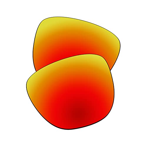 EZReplace Lentes de repuesto compatibles con gafas de sol Costa Del Mar Caldera (lentes polarizadas), Rojo Fuego, Talla única