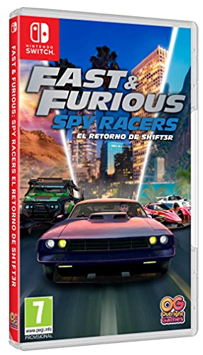 Fast & Furious. Spy Racers El Retorno de Sh1Ft3R - Nintendo Switch